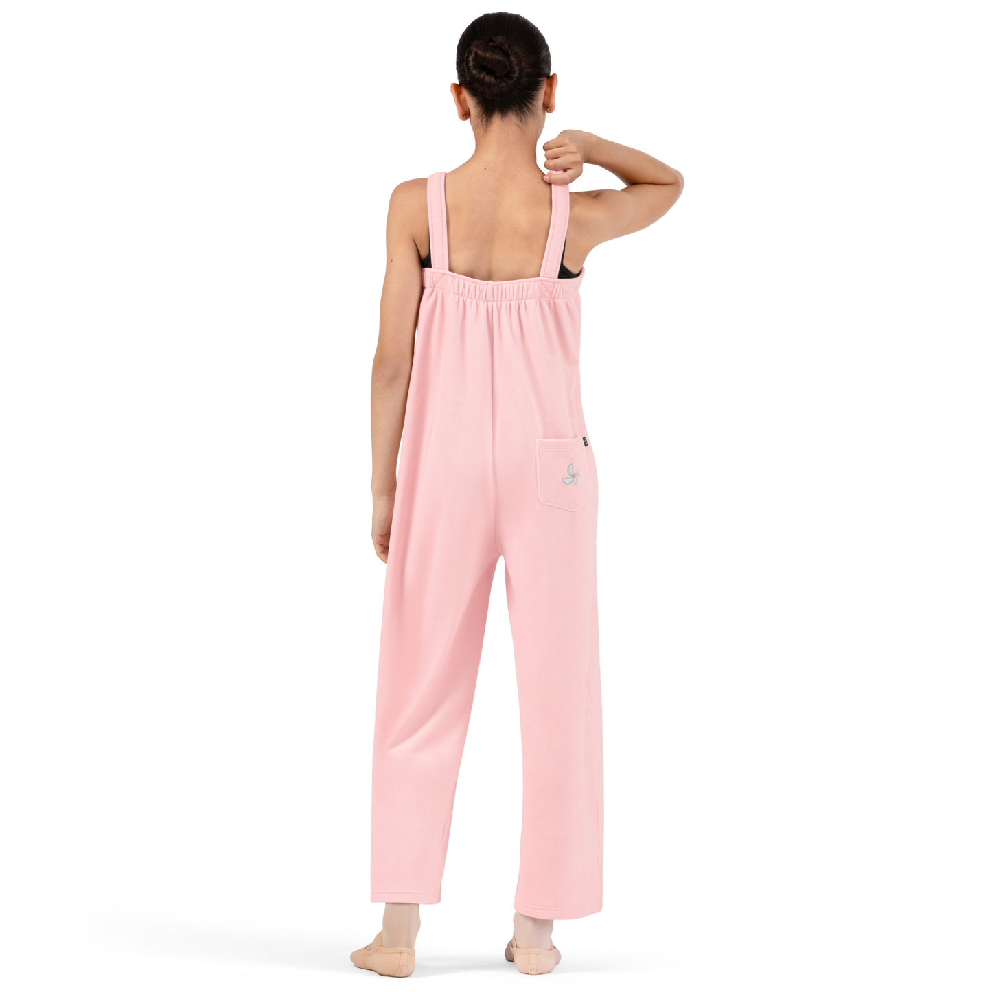 Girls Susan Velvet Jumpsuit