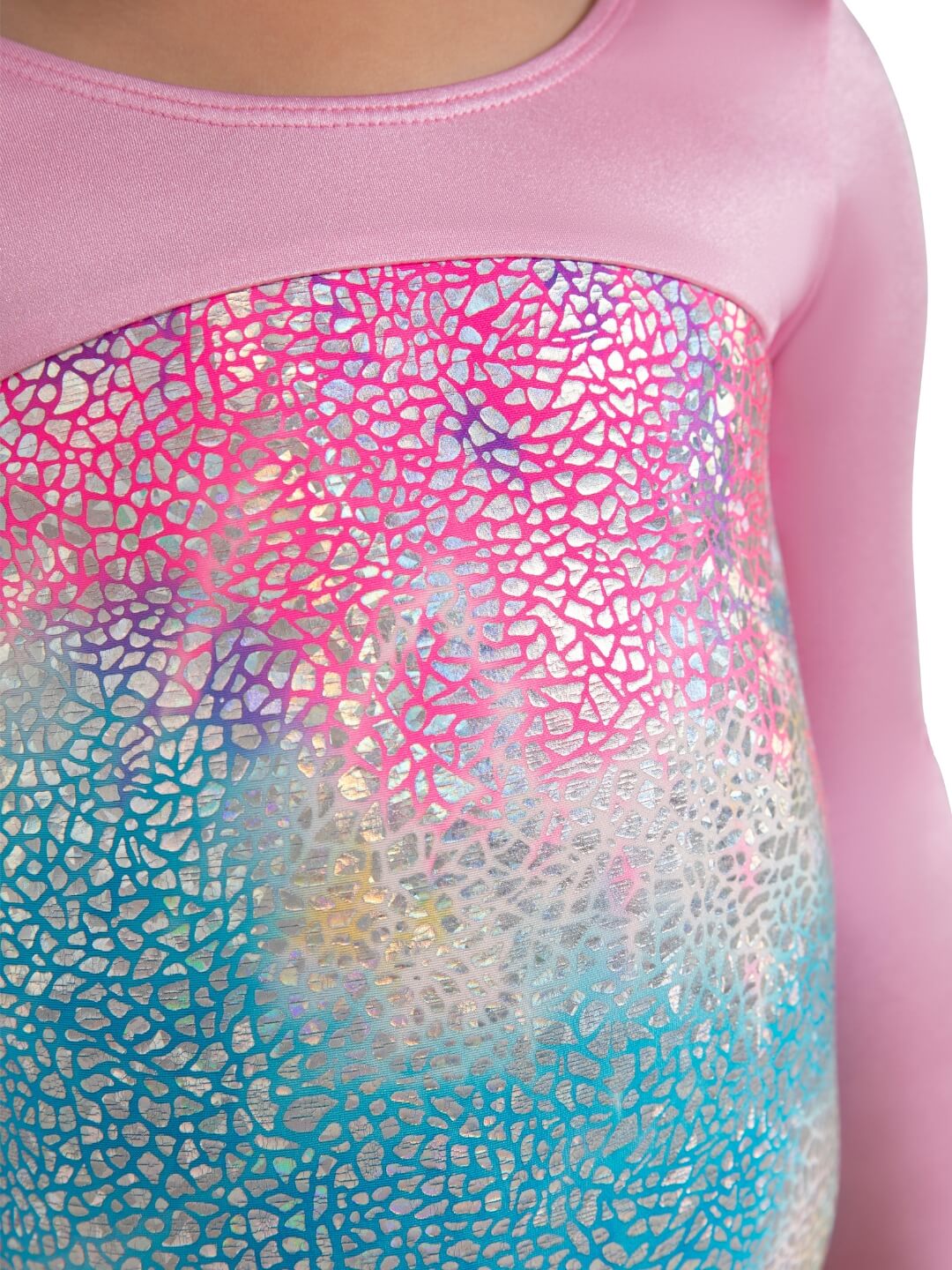 Unicorn Disco Lightwave Leotard - Children's