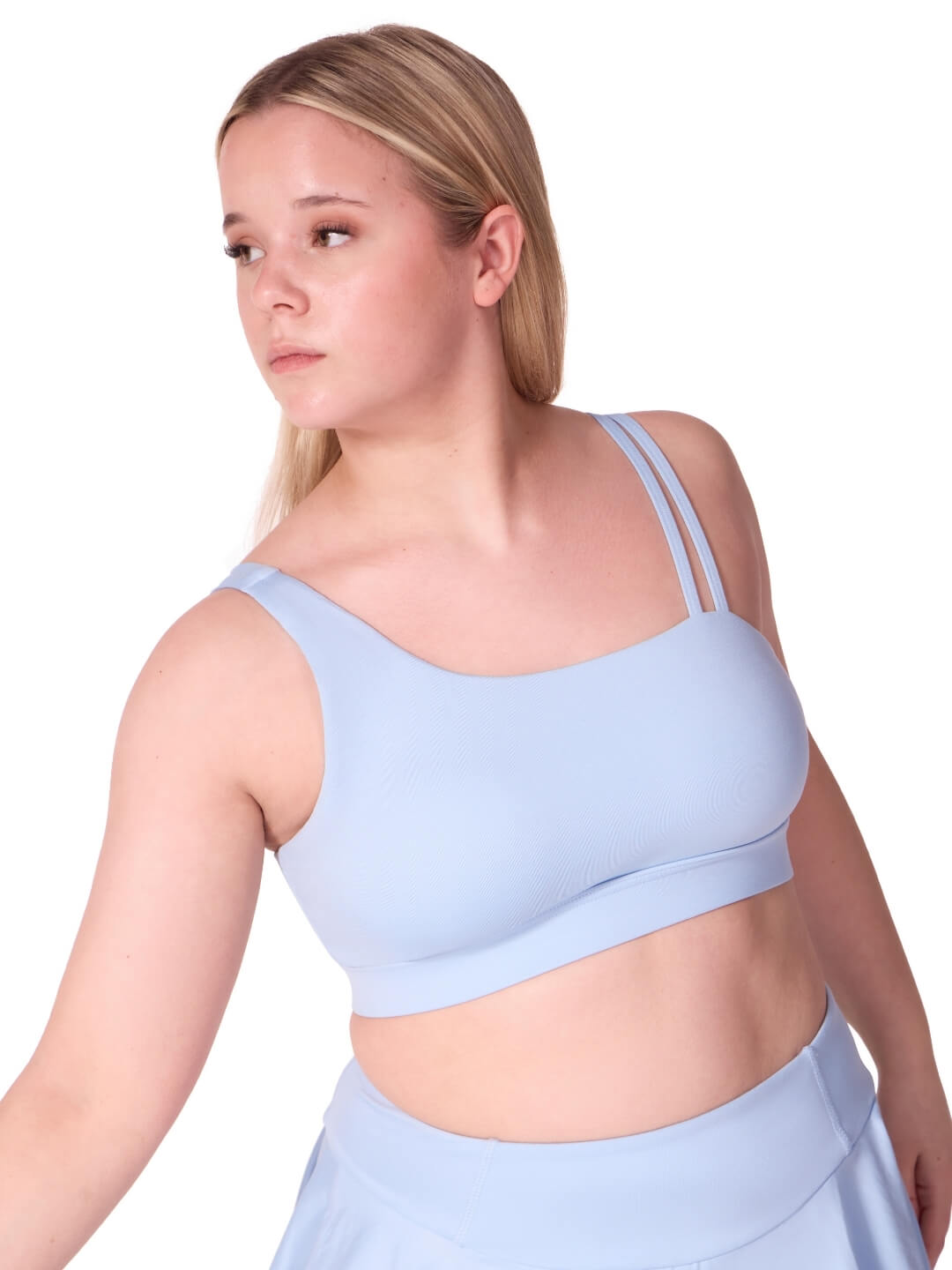 Studio Collection Asymmetric Double Strap Bra - Children's