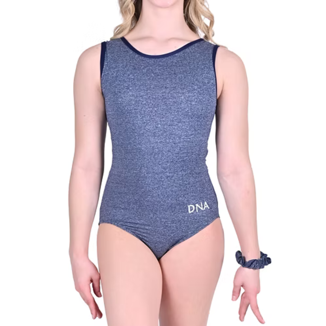 Breezy Mesh Tank Leotard- Moonlight Melody