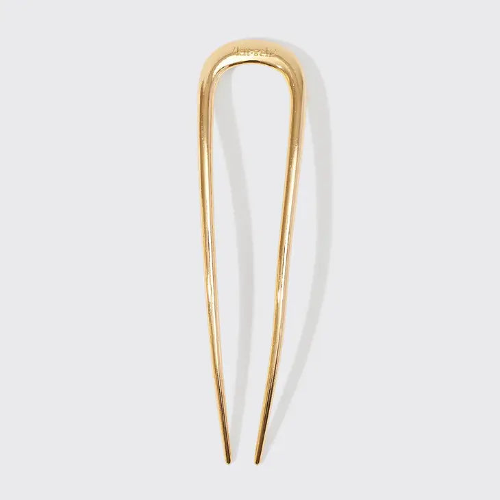 French Hair Pin- Gold
