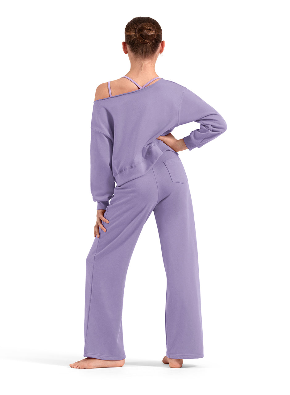 Girls Adagio Wide Leg Sweatpants