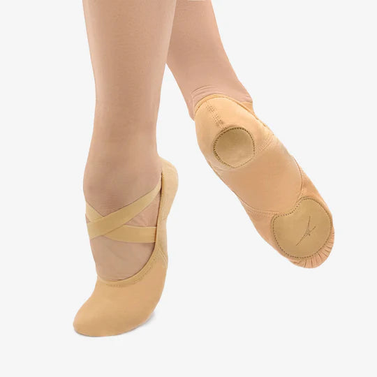 Diamond Vegan Stretch Canvas Ballet Shoe - Adult
