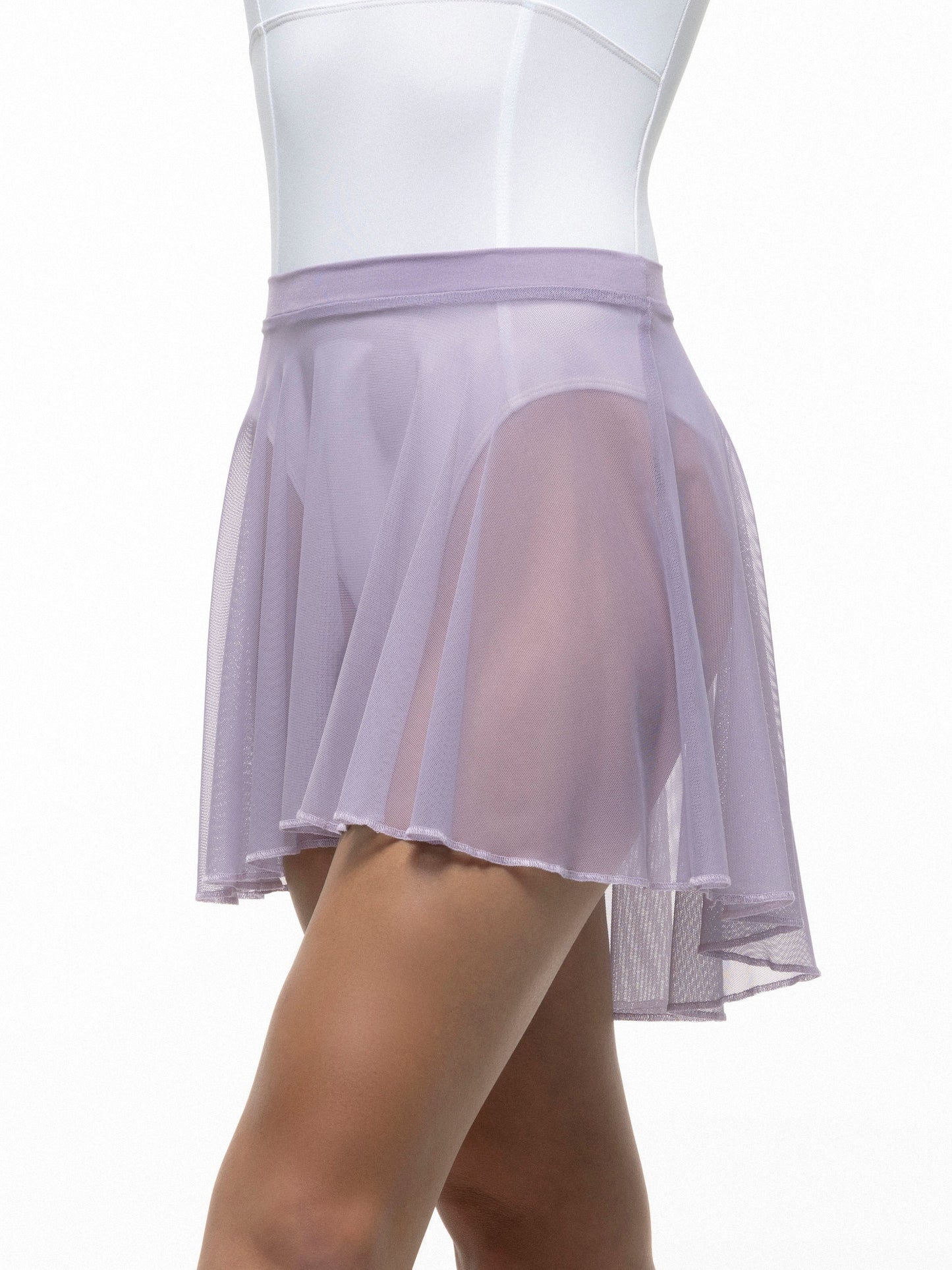 Park Avenue Midi Length High Low Skirt