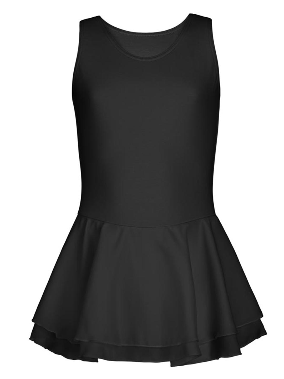 Double Layer Skirt Tank Dress