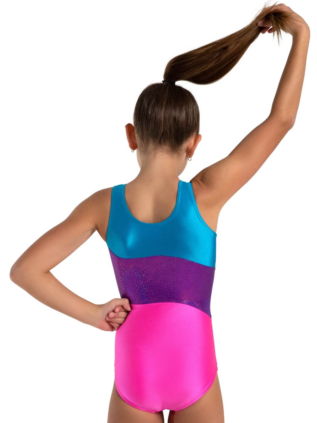 Level- Up 3 Panel Tank Leotard- Girls