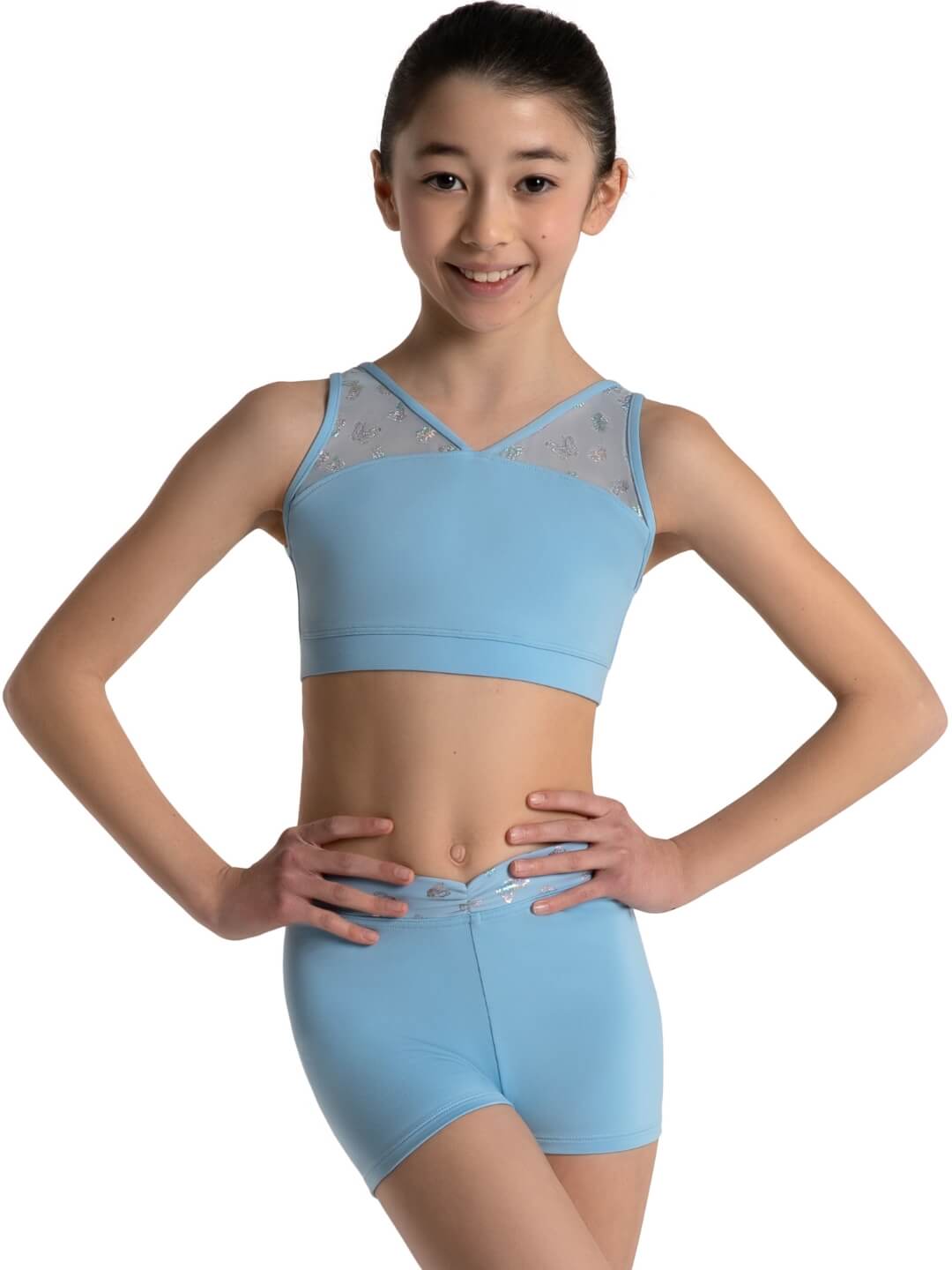 Social Butterfly Luna Bra Top- Girls