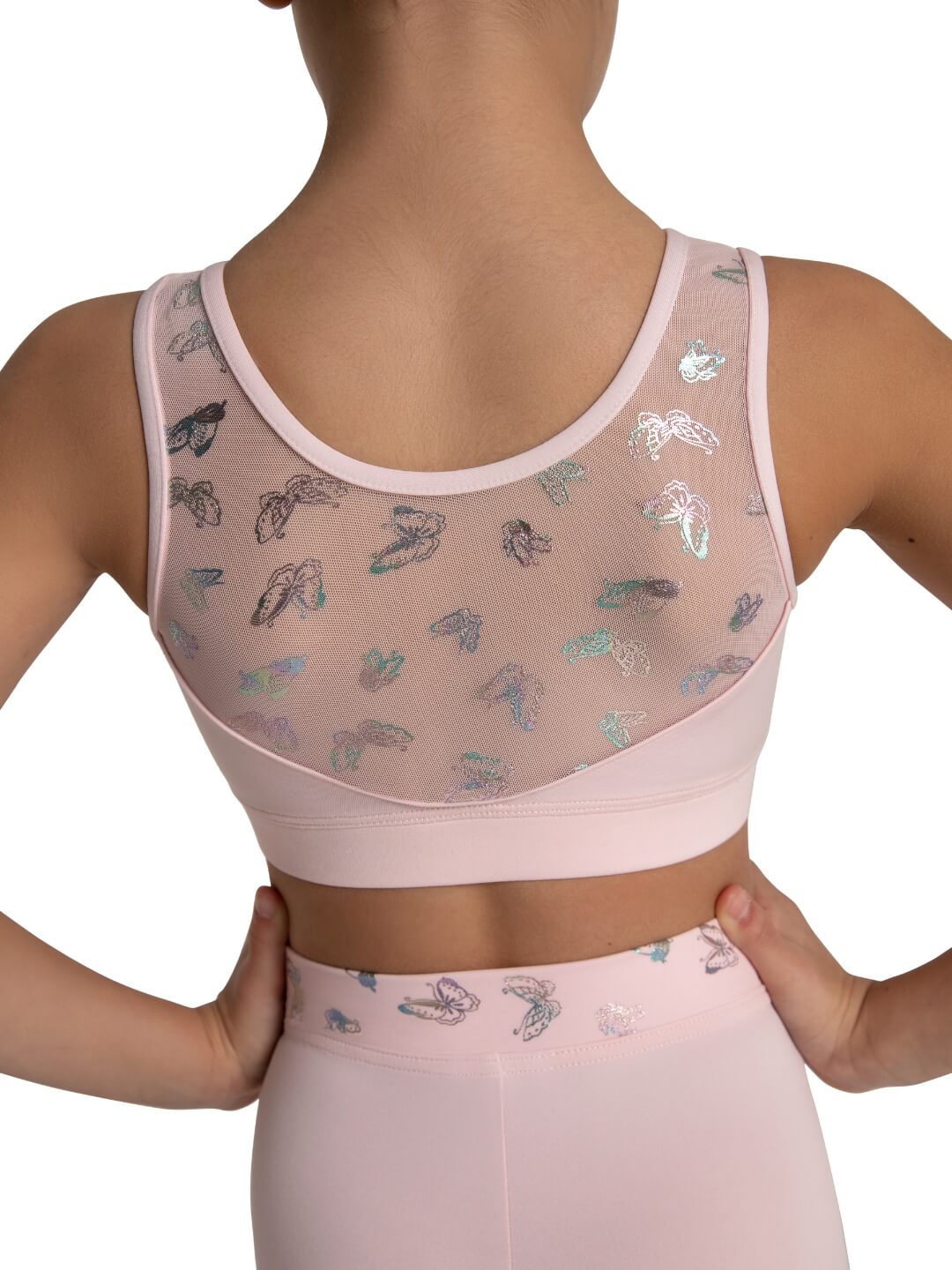 Social Butterfly Luna Bra Top- Girls