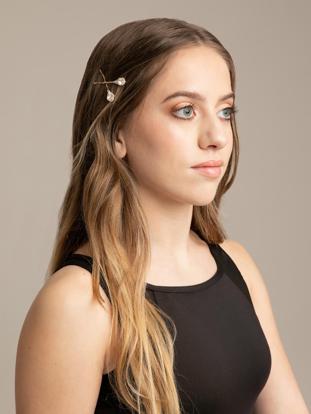 Holiday Crystal Hair Pins