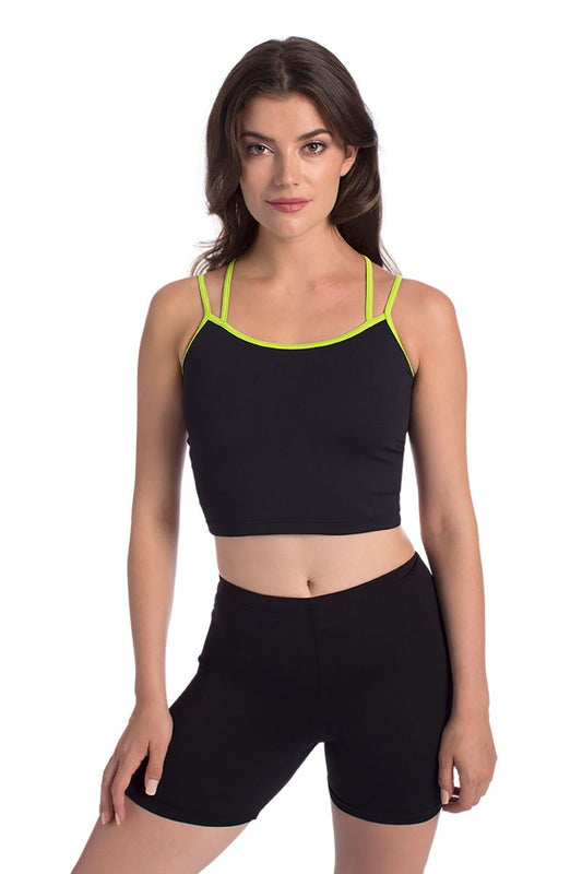 Adult Double Strap Crop Top