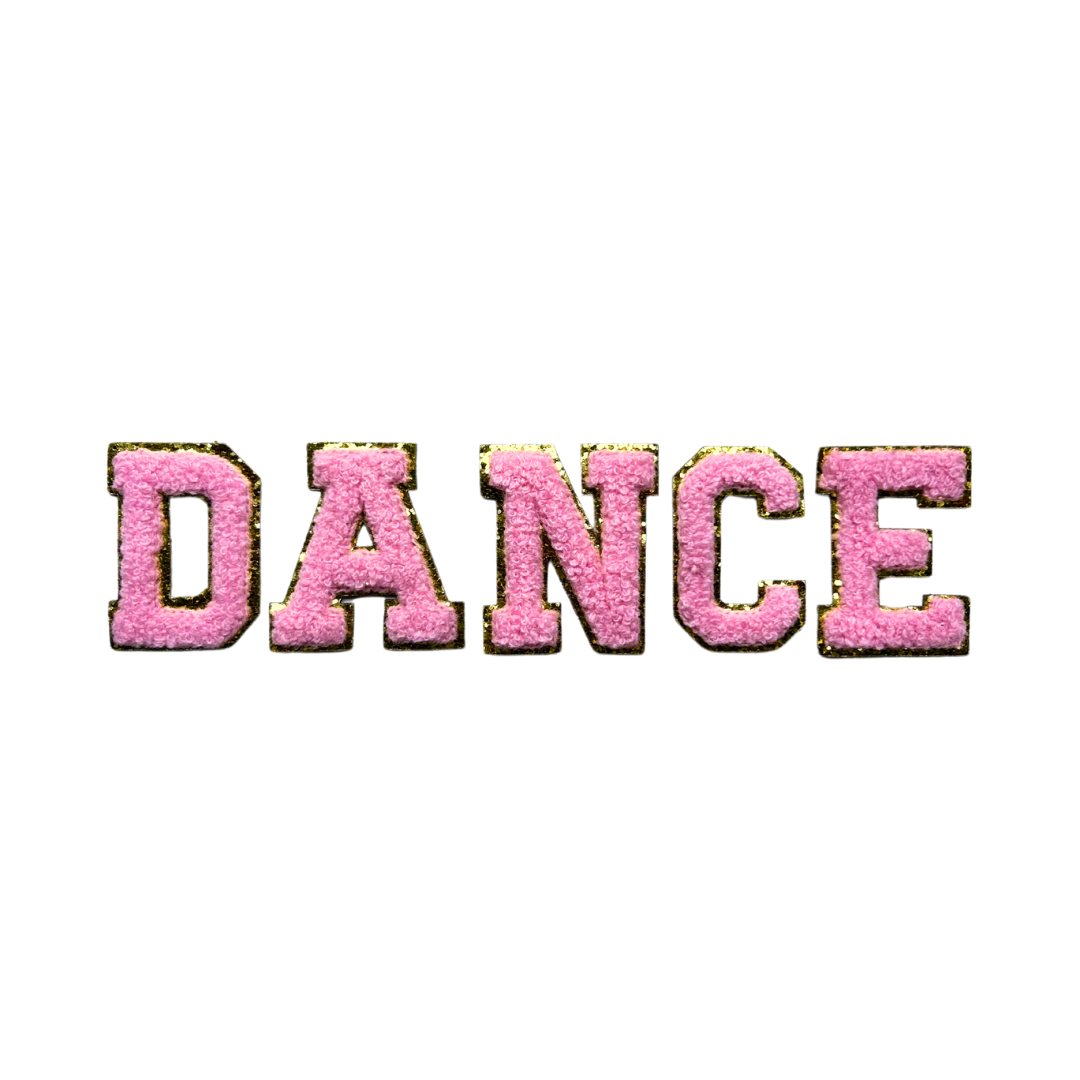 Letter Patch- Light Pink