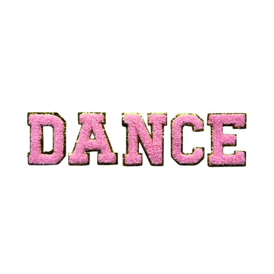 Letter Patch- Light Pink
