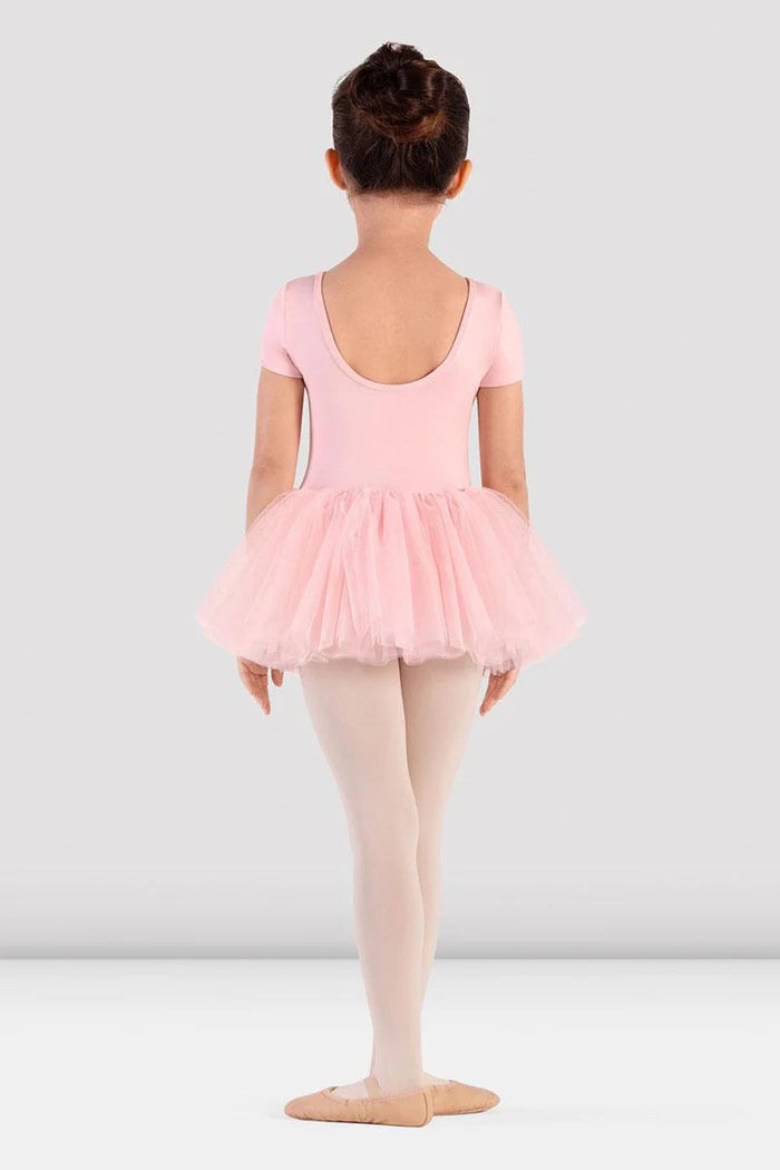 Girls Daliah Cap Sleeve Tutu Dress