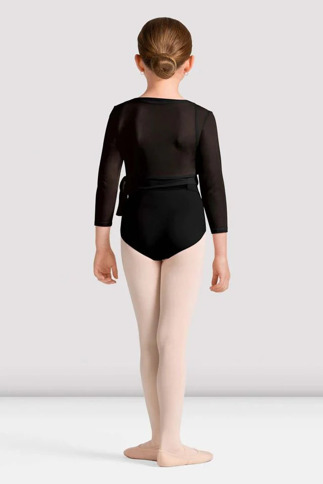 Girls Rolanda Long Sleeve Wrap Sweater