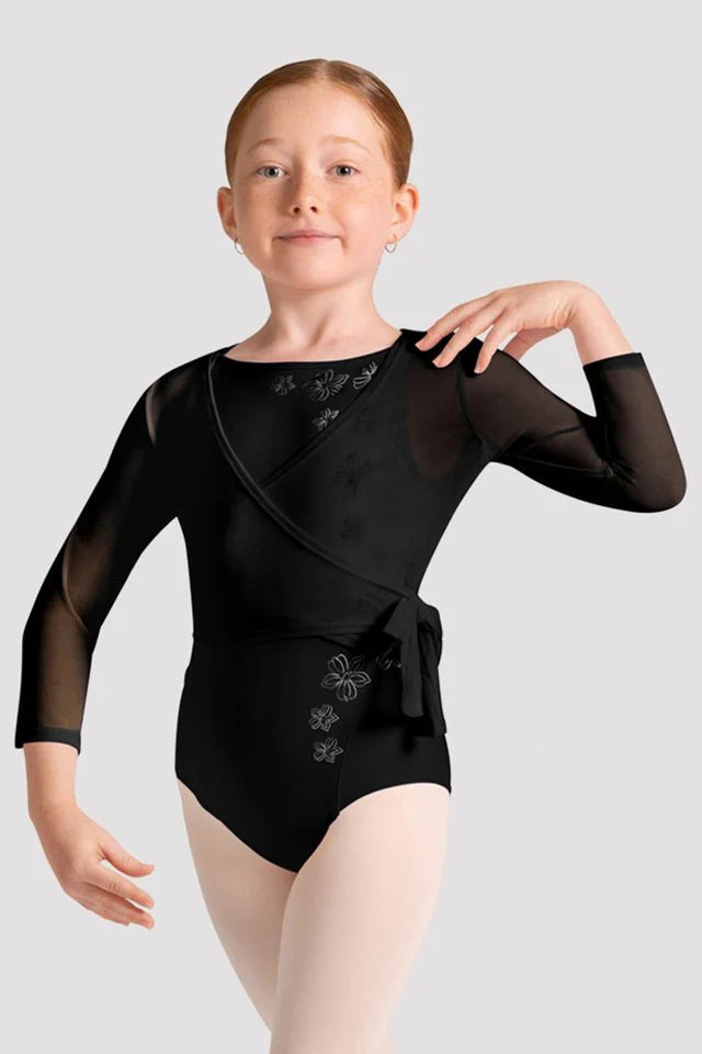 Girls Rolanda Long Sleeve Wrap Sweater