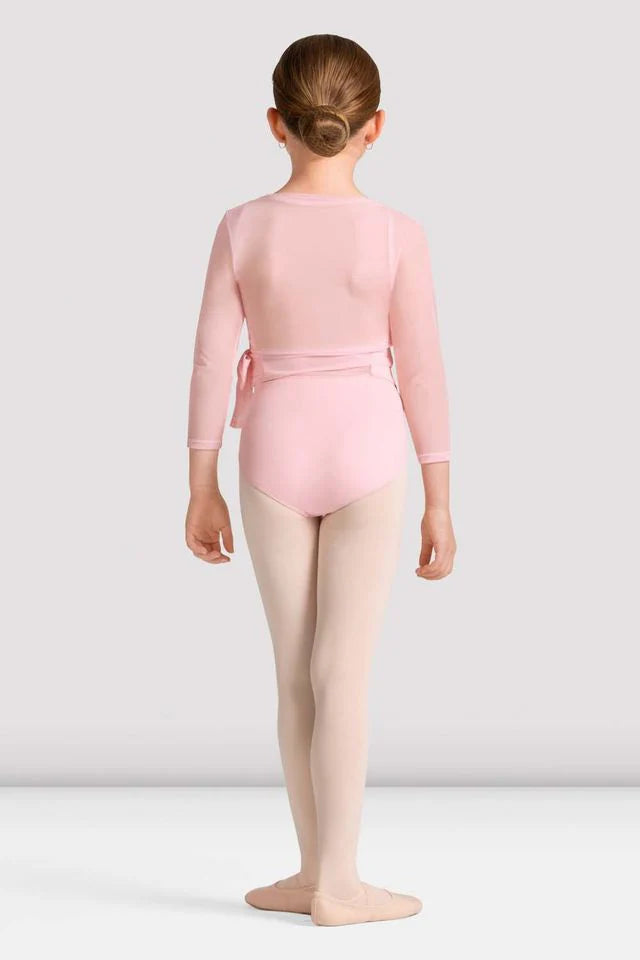 Girls Rolanda Long Sleeve Wrap Sweater