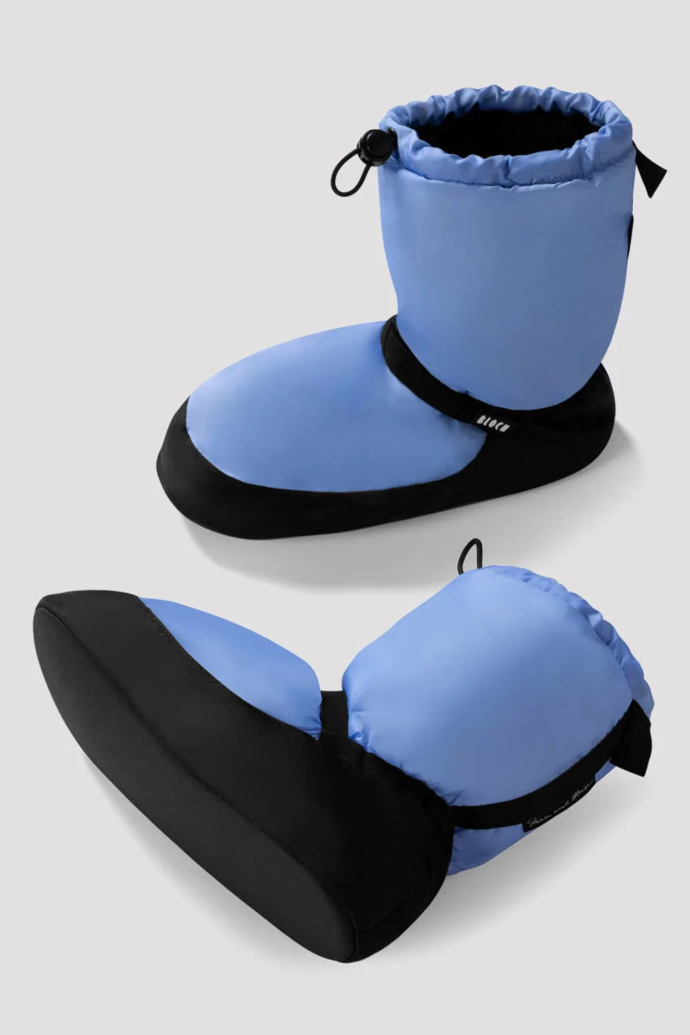 Adult Warm Up Booties- Light Blue