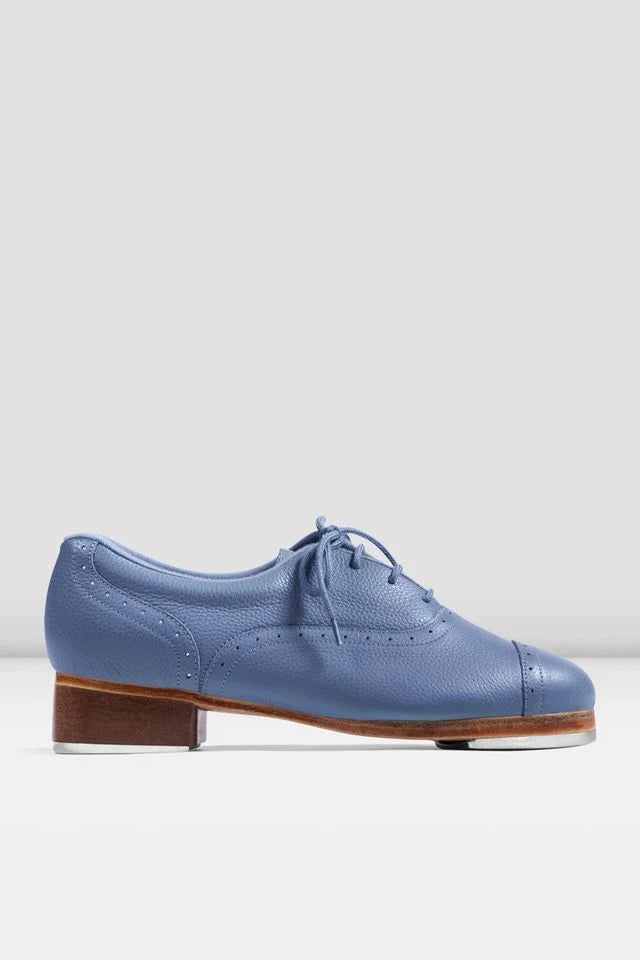 Ladies Jason Samuels Smith Pebble Leather Tap Shoes- Limited Edition Sky Bue