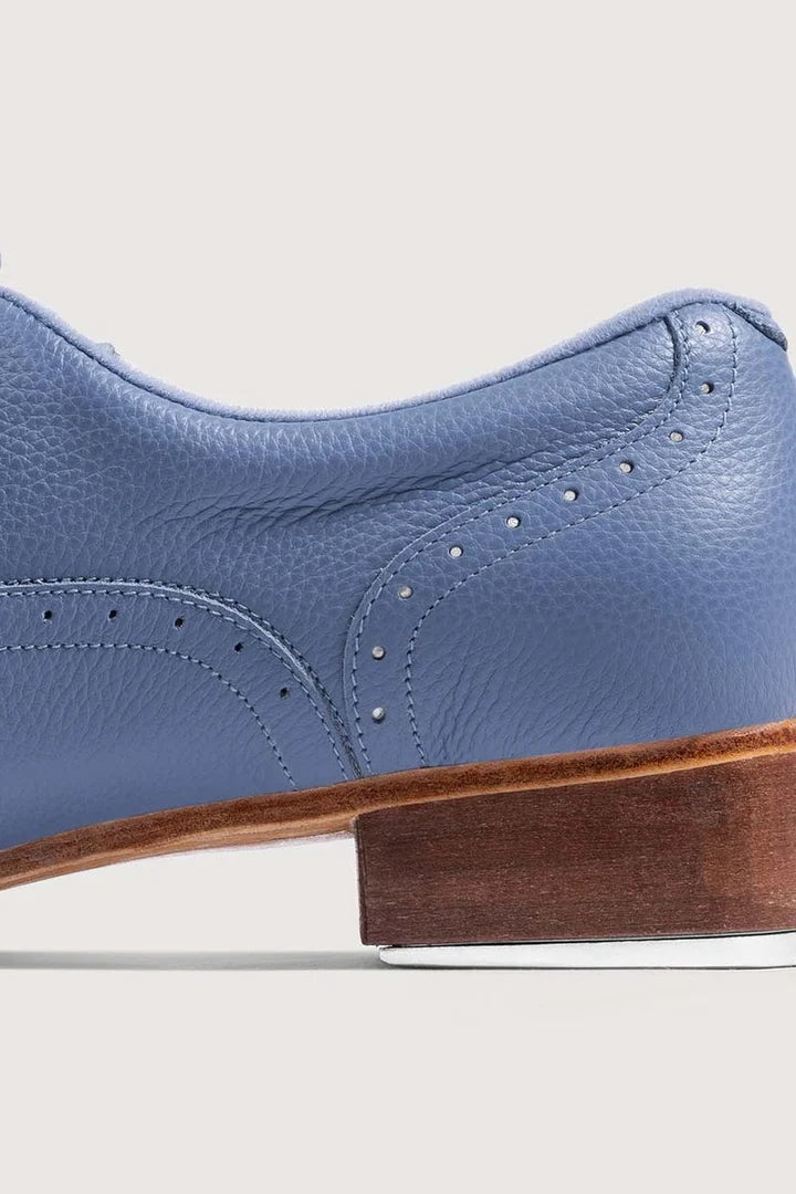 Ladies Jason Samuels Smith Pebble Leather Tap Shoes- Limited Edition Sky Bue