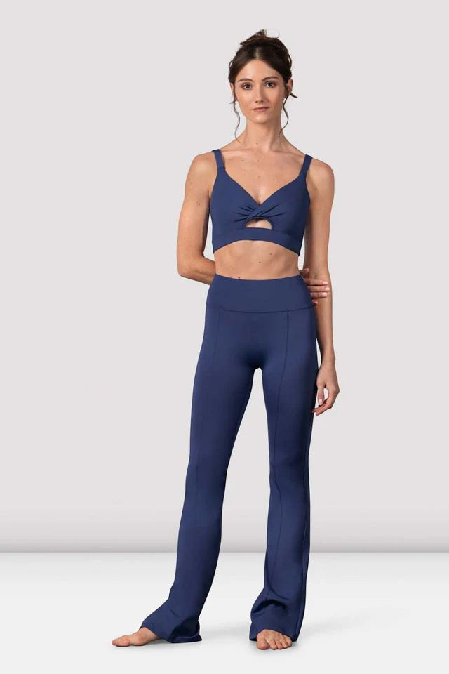 Ladies Vivian Twist Front Crop Top