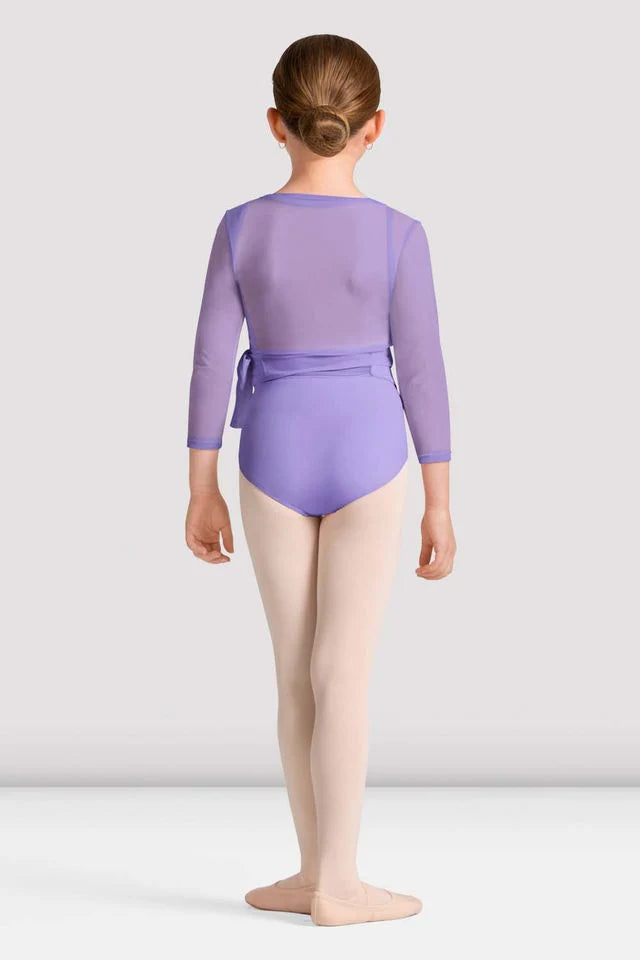 Girls Rolanda Long Sleeve Wrap Sweater