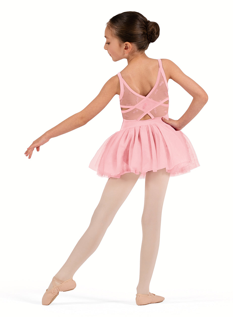 Girls Gianna Floral Camisole Tutu Dress