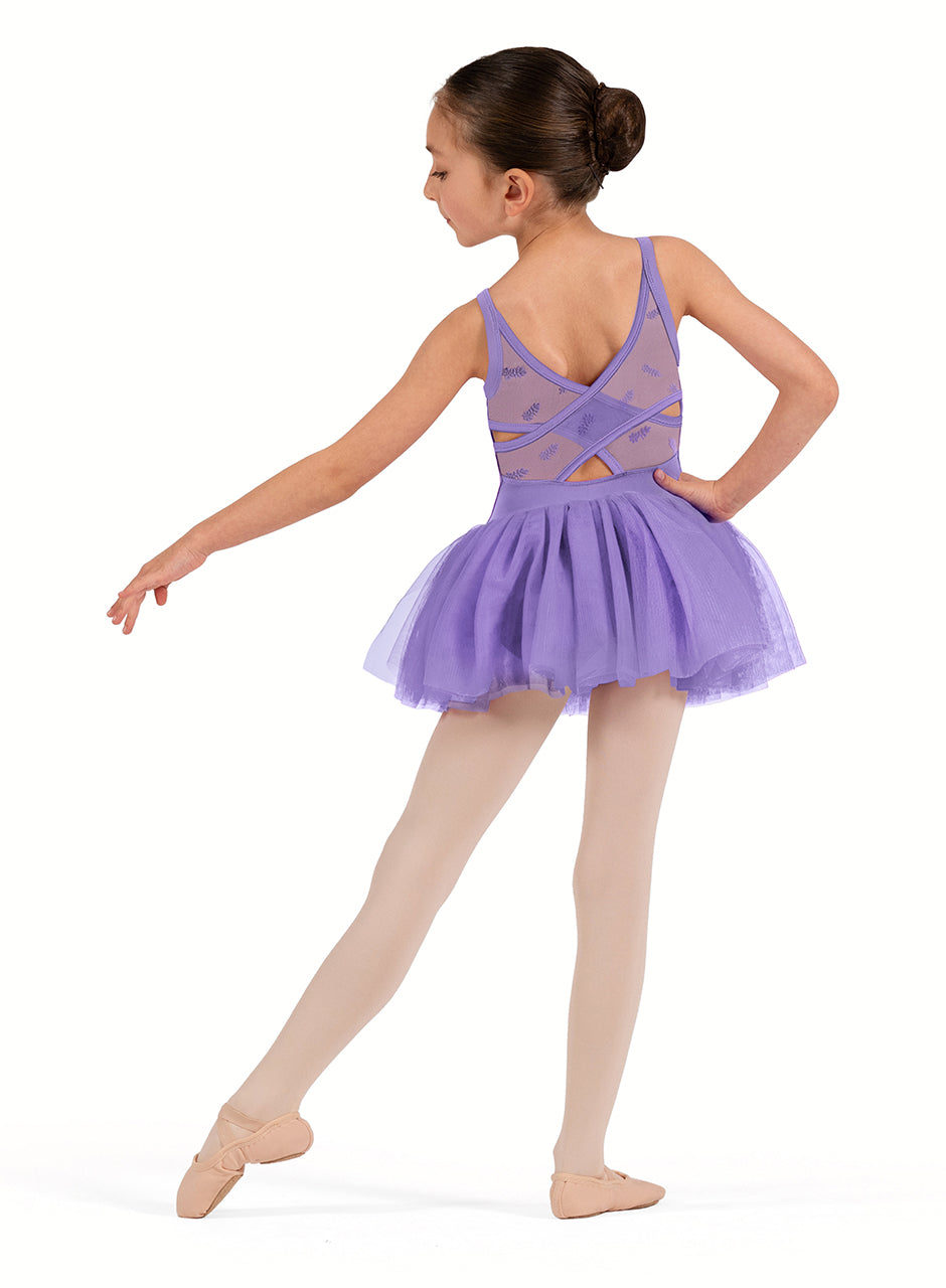 Girls Gianna Floral Camisole Tutu Dress