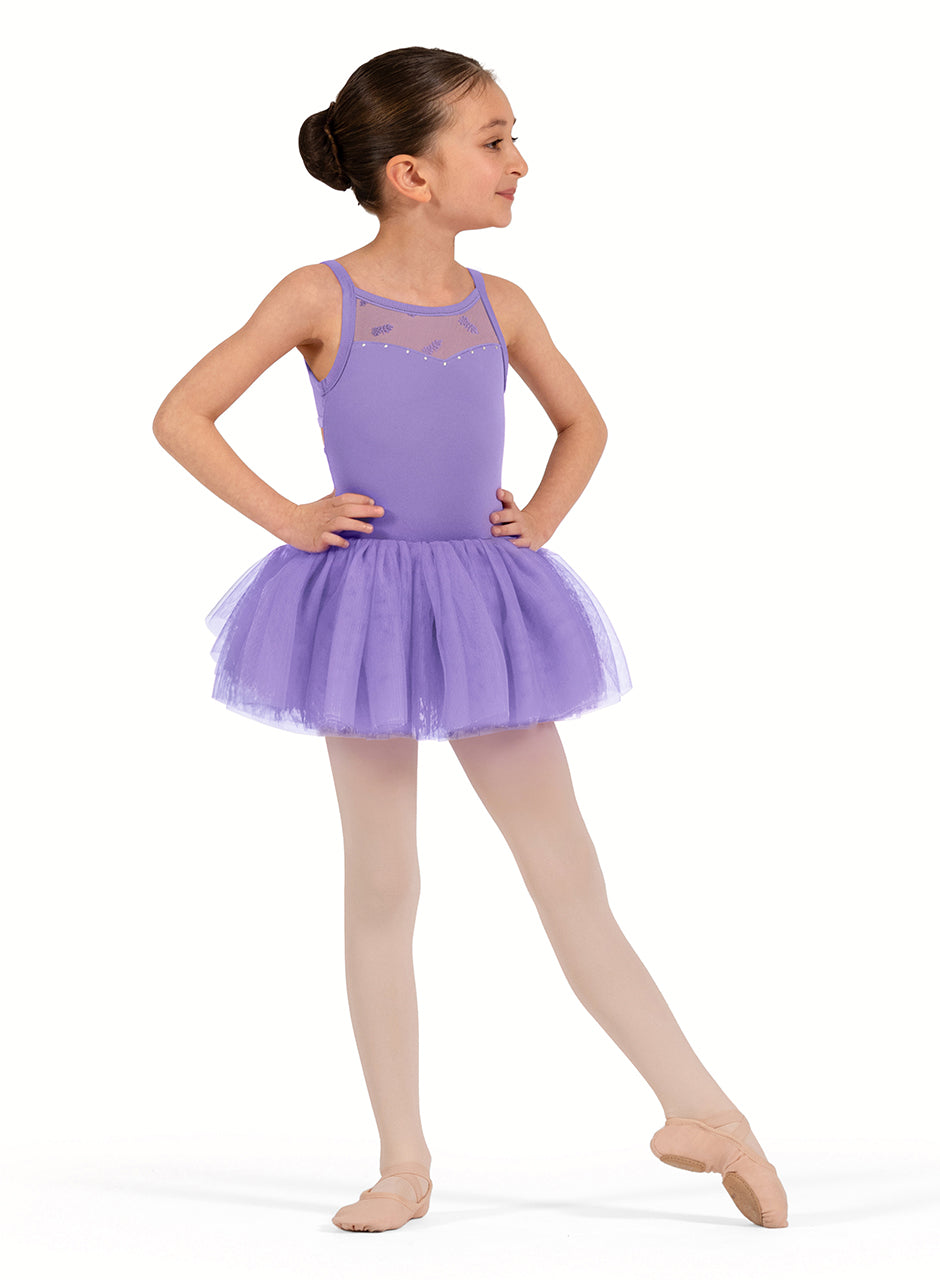 Girls Gianna Floral Camisole Tutu Dress