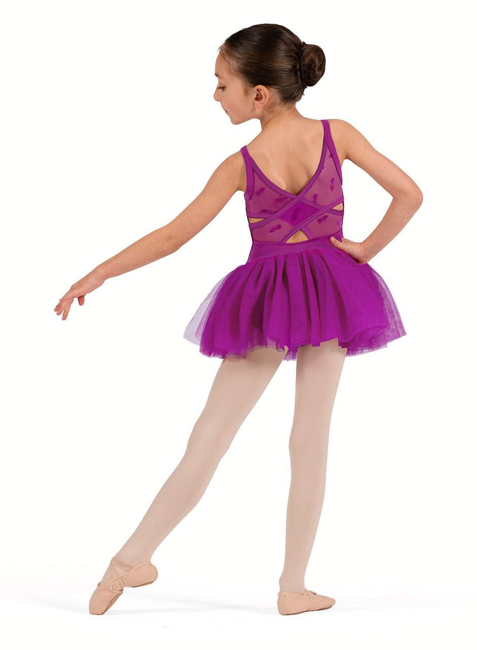 Girls Gianna Floral Camisole Tutu Dress