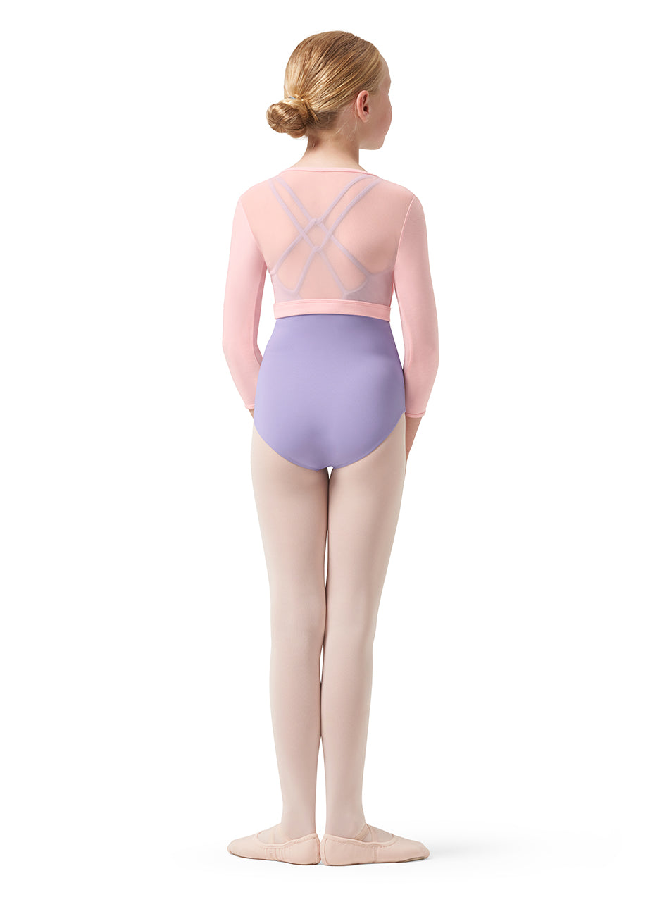 Bea Mesh Back Wrap Top