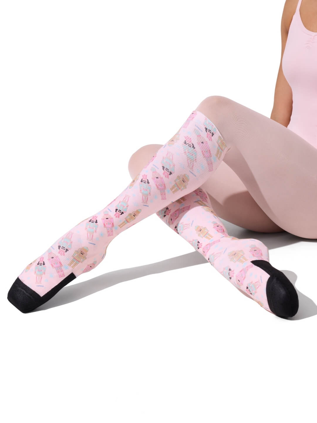 Ballet Socks Knee High- Limited Edition Nutcracker Print