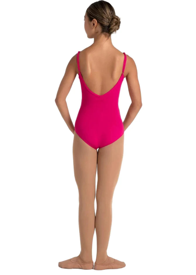 Studio Collection Dual Pinch Camisole Leotard with Princess Seams- Adult