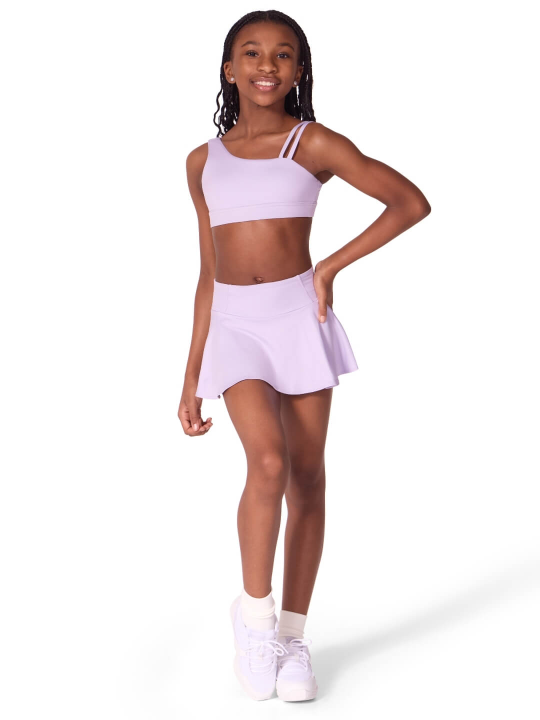 Studio Collection Asymmetric Double Strap Bra - Children's