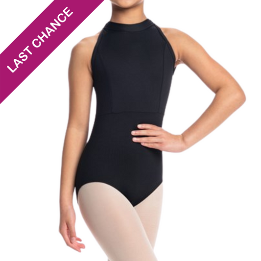 Girls Vera Leotard with Mesh