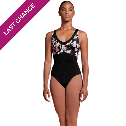 Mirella Jardin V Neck Leotard