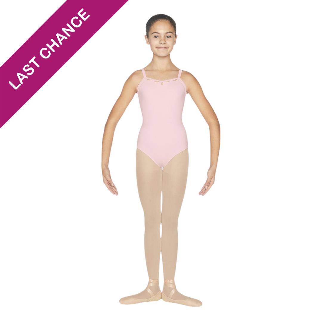 Anette Mesh Back Camisole Leotard