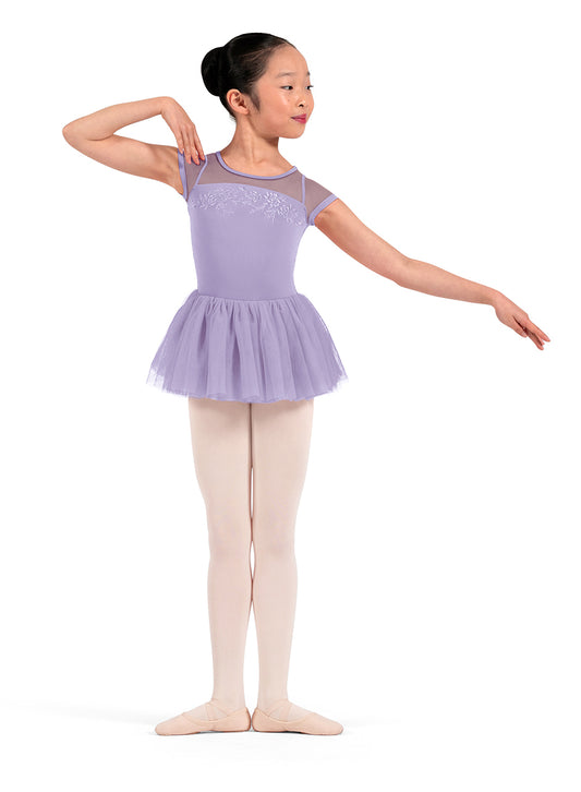 Girls Adagio Cap Sleeve Tutu Dress