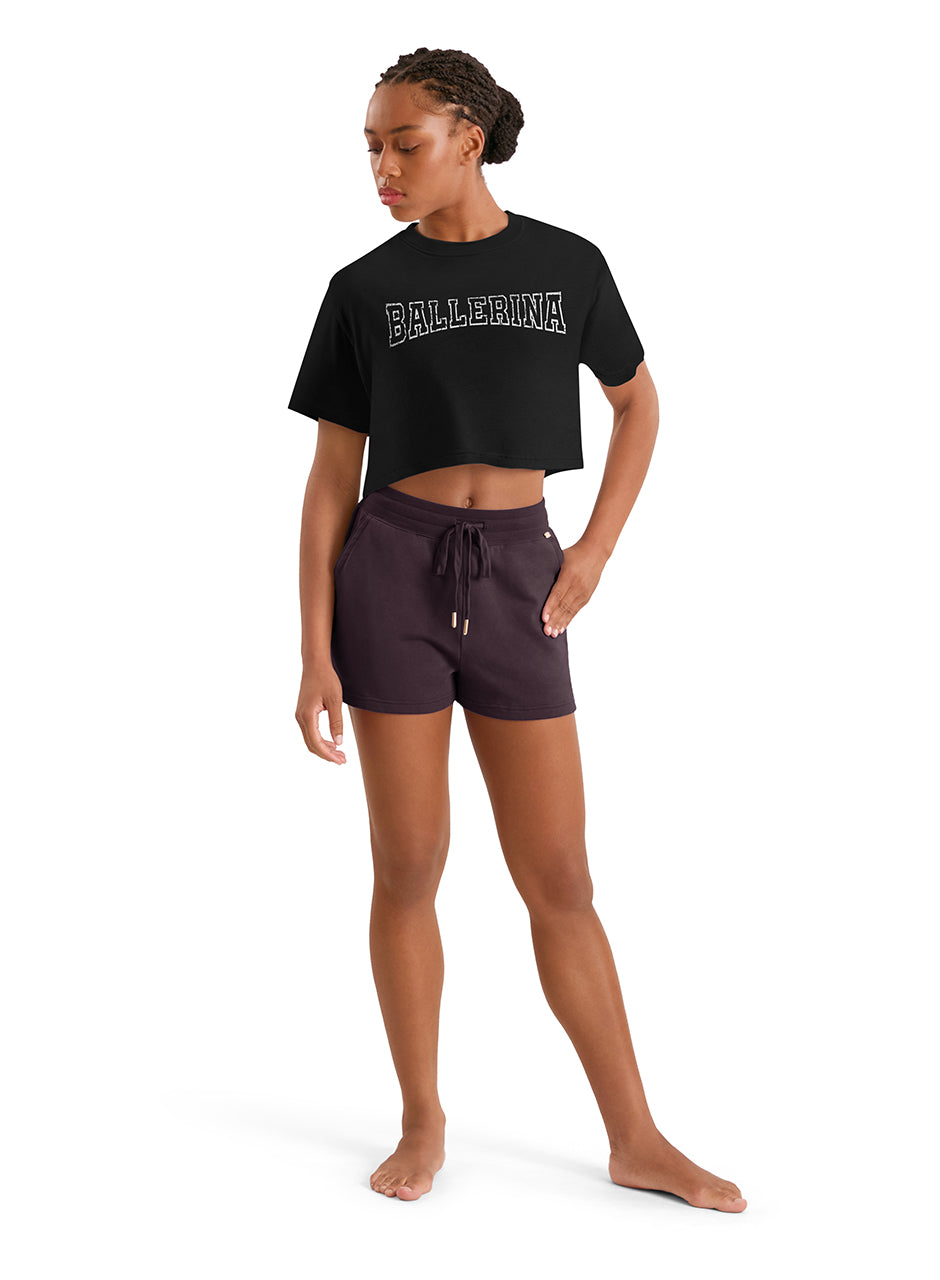 Ladies Adagio Print Crop Top