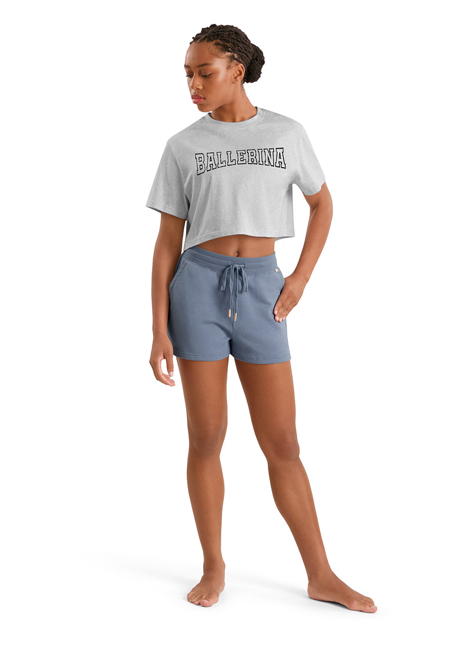 Ladies Adagio Print Crop Top