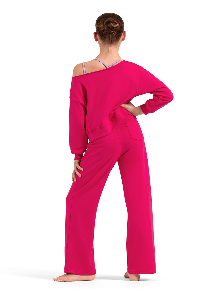 Girls Adagio Wide Leg Sweatpants