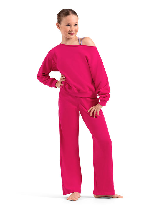 Girls Adagio Wide Leg Sweatpants