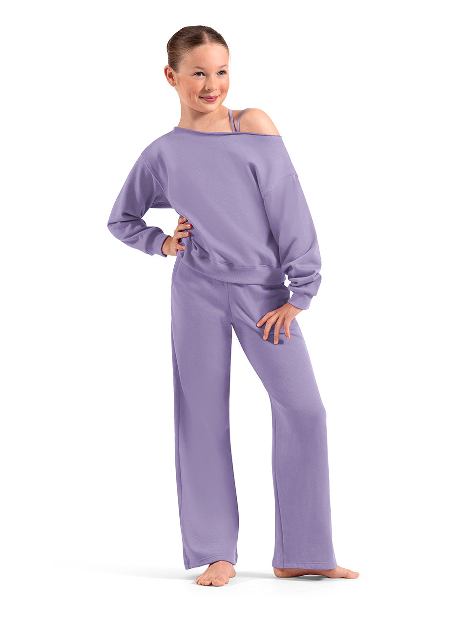Girls Adagio Wide Leg Sweatpants