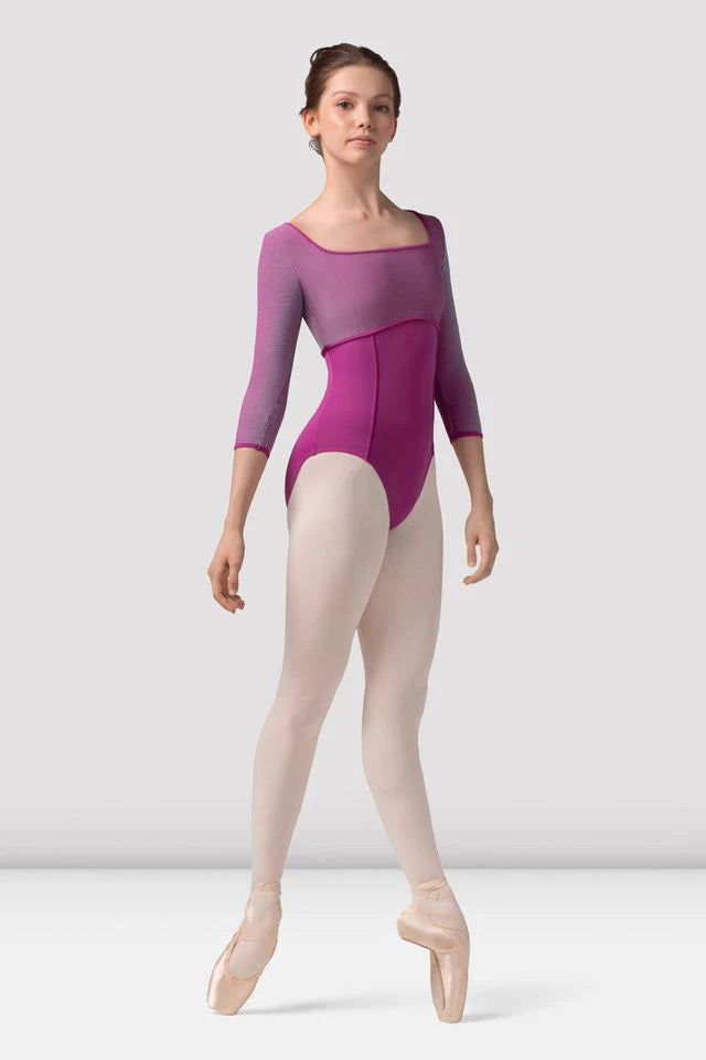 Ladies Mirella Zephyr 3/4 Sleeve Leotard