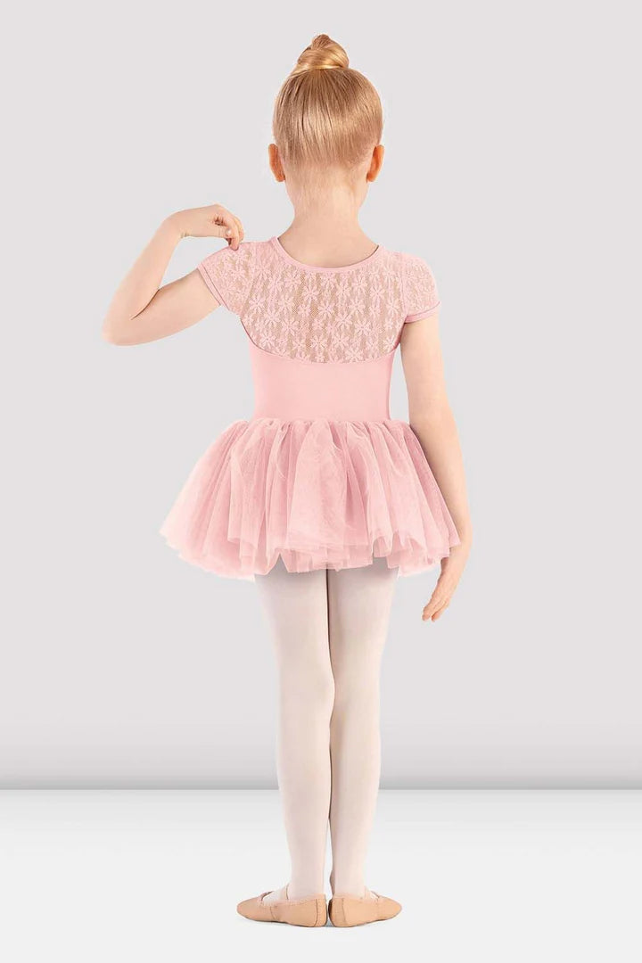 Girls Mirella Majesty Cap Sleeve Tutu Dress