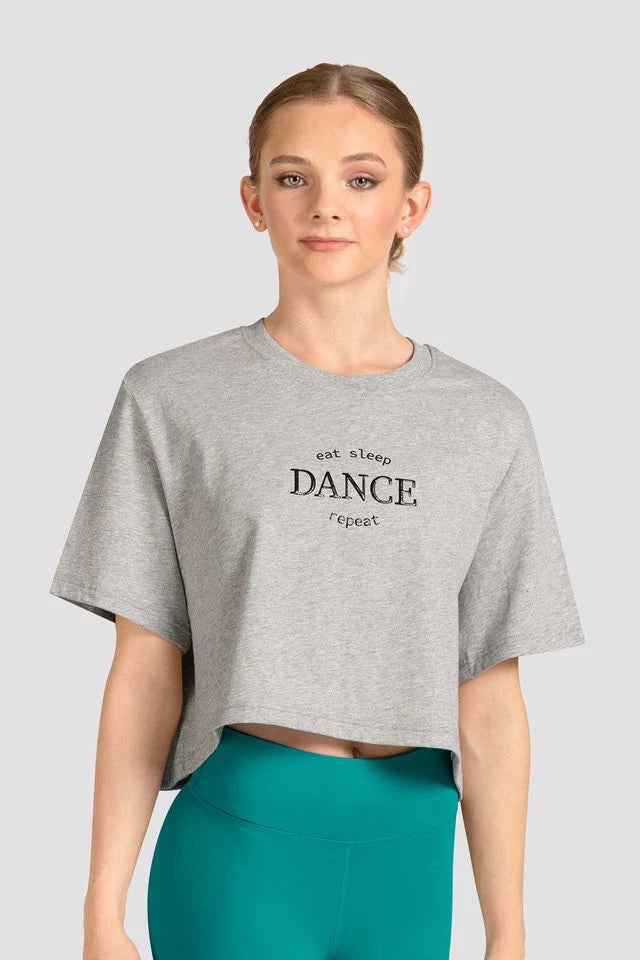 Ladies Mirella Celeste Printed Crop Top
