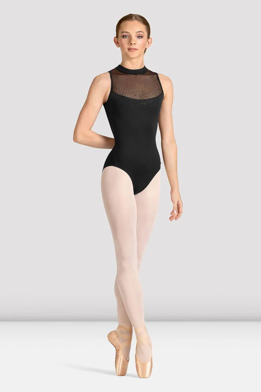 Ladies Celeste Zip Back Printed Leotard