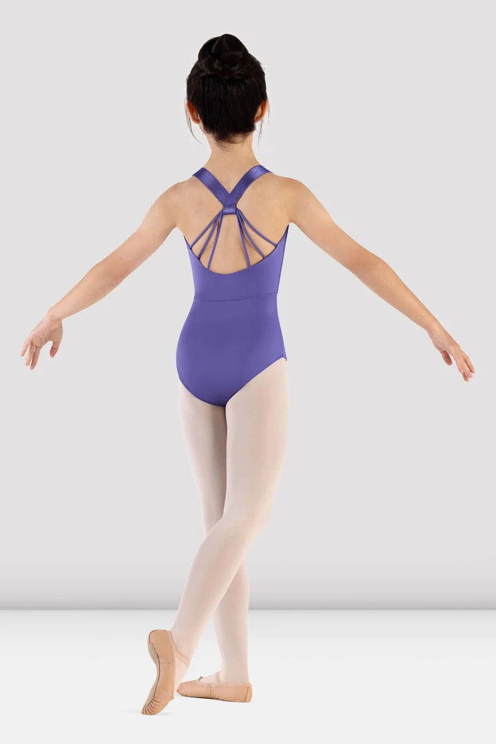 Girls Mirella Majesty Cross Back Leotard