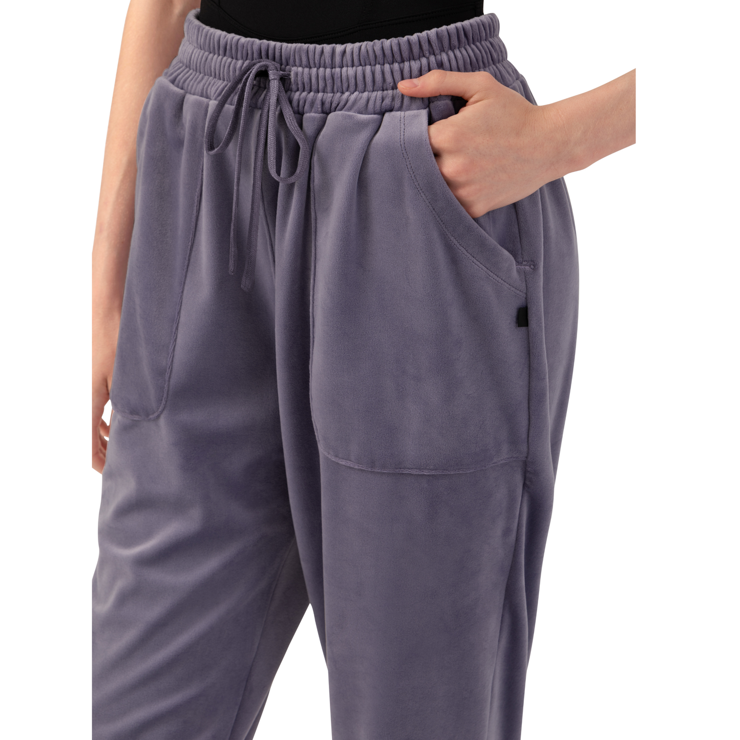 Ladies Gloria Velvet Sweatpants