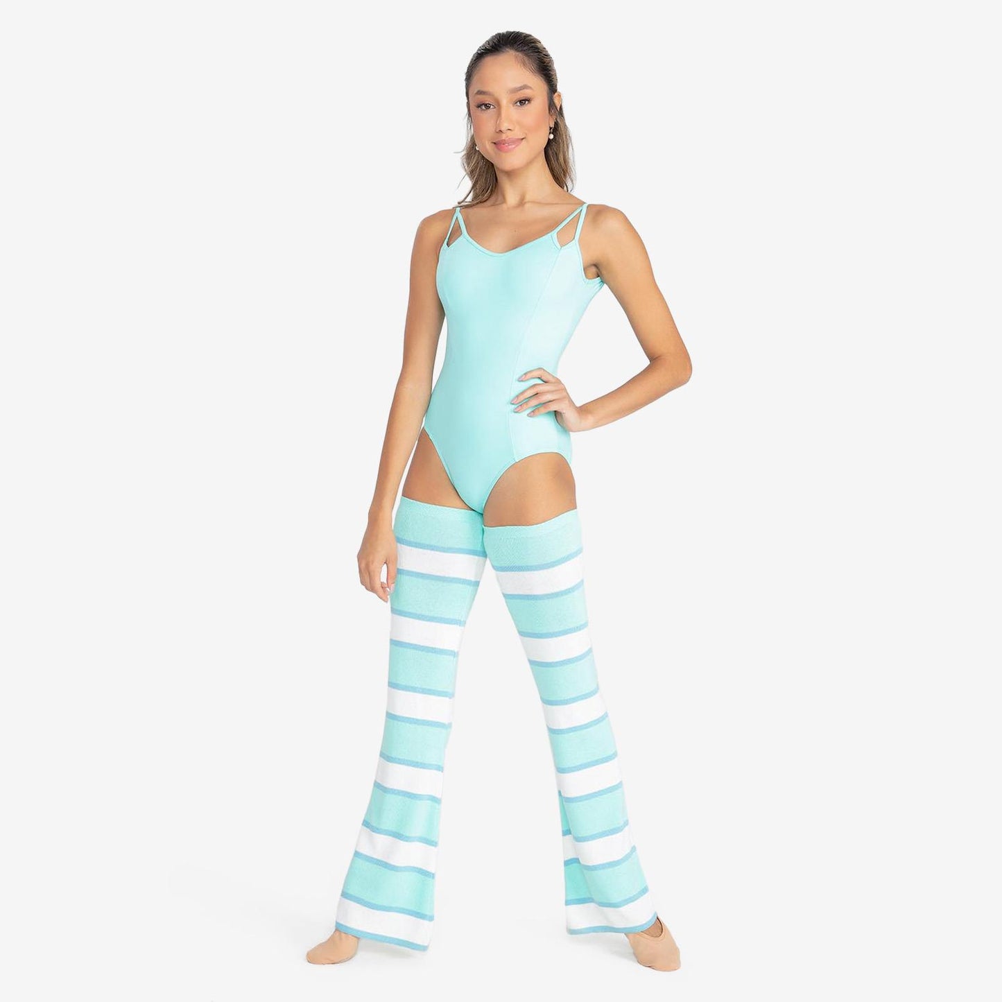 Perneria Striped Leg Warmer