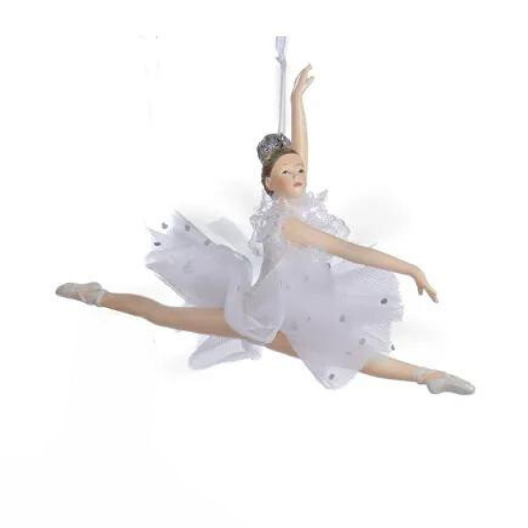 White Split Ballerina